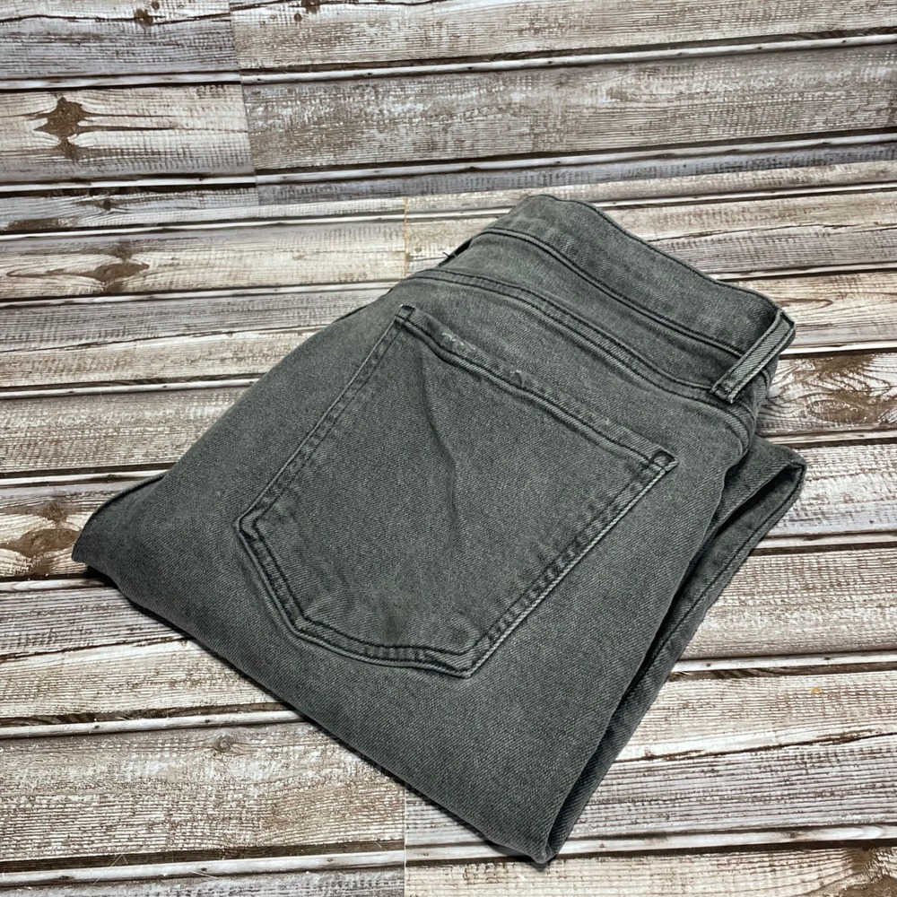 AGOLDE Denim Jeans Black Wash High Rise Straight Leg‎ Size 29